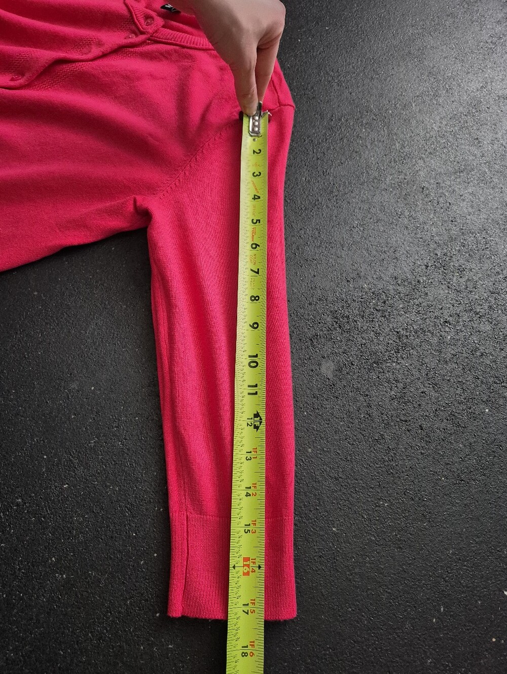 Ellen Tracy Women's Fuschia Cardigan SIZE S - Picture 10 of 10